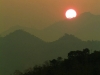 Sunset shot from the top of Pu Si Hill. (I know...) - Luang Prabang, Laos